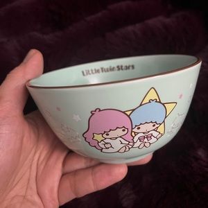 LITTLE TWIN STARS Sanrio Kiki & Lala Dessert Bowl Dish Plate Snack Soup Kawaii x